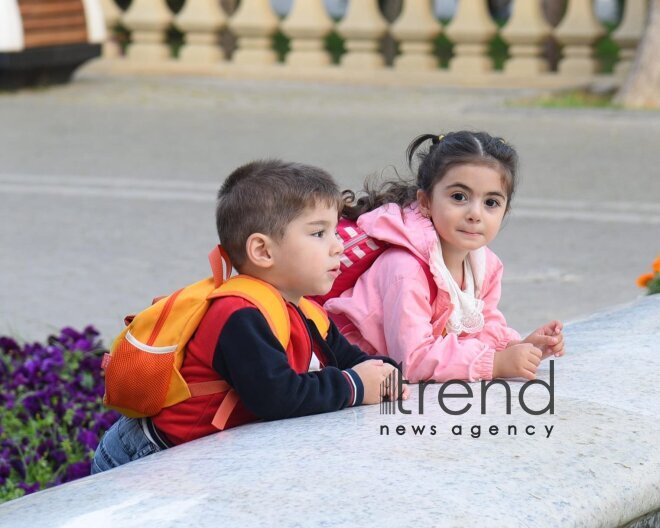 June 1 International Childrens Day Azerbaijan Baku 1 June 2024